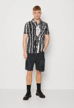CARLO COLUCCI Unisex - Polo - Offwhite/Black/Antracite/Grey -Blends Moda Tienda 96a2ef9cbe144e73b246f9200c1c9480