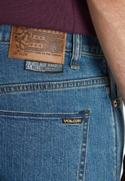 Volcom Solver - Vaqueros Rectos - Aged Indigo -Blends Moda Tienda 970875d6e37a475d8feec54327322eab