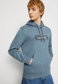 Calvin Klein Box Striped Logo Hoodie - Jersey Con Capucha - Grey Tar 9 Calvin Klein Box Striped Logo Hoodie - Jersey Con Capucha - Grey Tar -Blends Moda Tienda 9fc23768d0f742a78dbfa89bfbc0f5f2