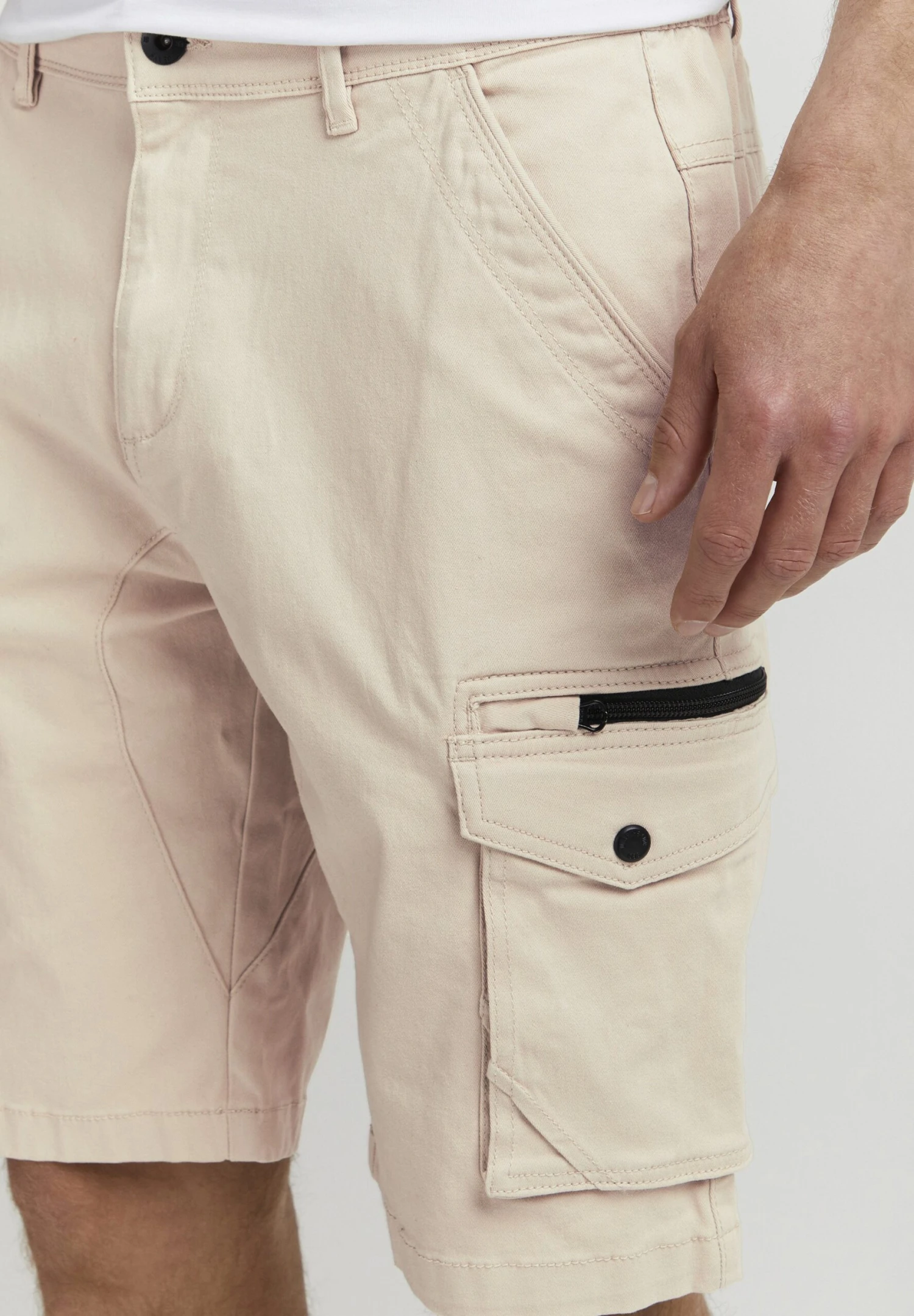 Indicode Jeans Ronjo - Shorts - Fog 4 Indicode Jeans Ronjo - Shorts - Fog - Imagen 4