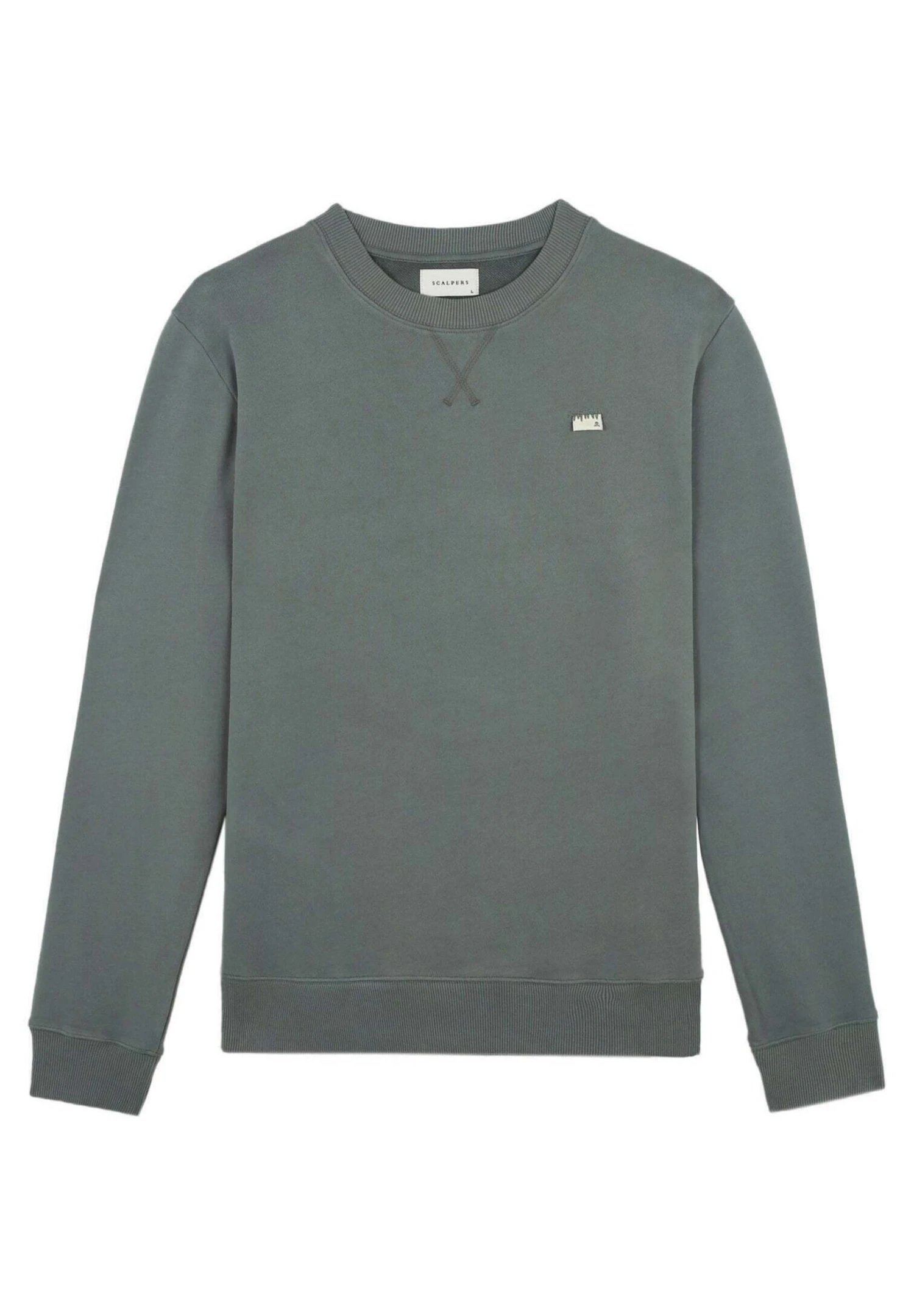 Scalpers Rim Back - Sudadera - Khaki 3 Scalpers Rim Back - Sudadera - Khaki - Imagen 3