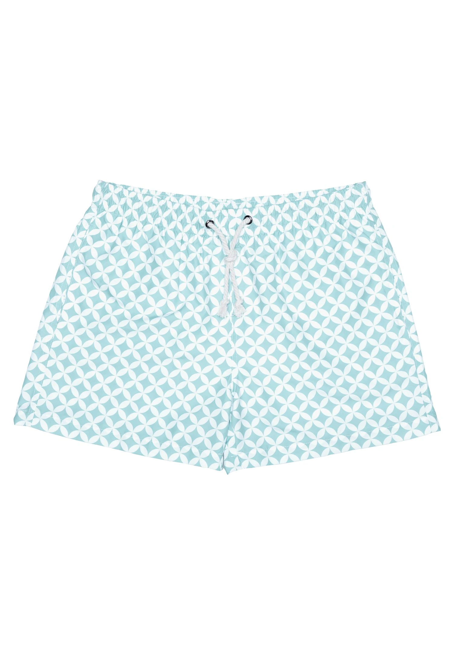 Amalfi - Bañador - Azzurrino E Bianco 5 Amalfi - Bañador - Azzurrino E Bianco - Imagen 5