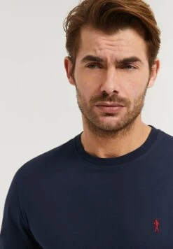 POLO CLUB Short Sleeve Rigby Go- Camiseta Básica - Navy -Blends Moda Tienda a9a040e71eb54fd5a30b1e02078b545d