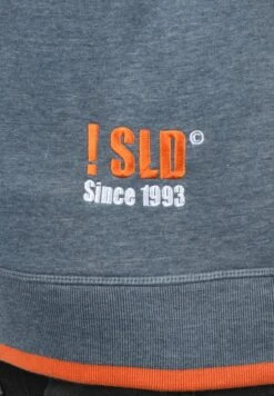 Solid Sdbenjamin Hood - Jersey Con Capucha - Grey/Blue -Blends Moda Tienda a9c4e05e805948bc8d0d2bb496b9e555