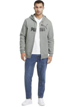 Puma Big Logo Hoodie - Sudadera Con Cremallera - Medium Gray Heather 13 Puma Big Logo Hoodie - Sudadera Con Cremallera - Medium Gray Heather -Blends Moda Tienda ad470fd490c147f8acde4eac49a3d4f7