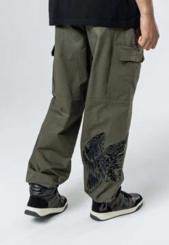 Ed Hardy Eagle Swoop - Pantalones Cargo - Dusty Olive