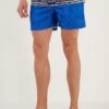 Slim Fit - Bañador - White-Blue