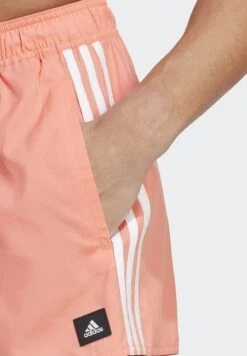 Adidas Sportswear 3-Stripes Clx - Bañador - Coral Fusion White -Blends Moda Tienda b6096bb7637741ffbf98f2ac23e2ec4a