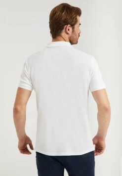 POLO CLUB Regular Fit - Polo - White -Blends Moda Tienda b762e6fe28124c45b93d7d0a88787278