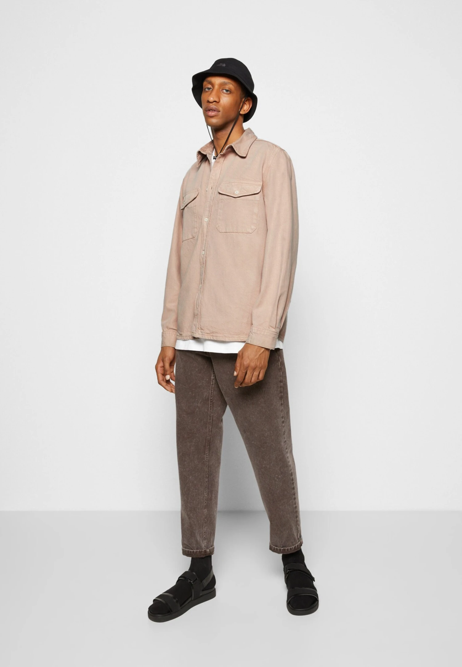 Selected Homme Loose Shirt - Camisa - Fawn 2 Selected Homme Loose Shirt - Camisa - Fawn - Imagen 2