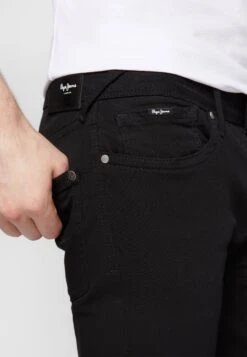 Pepe Jeans Hatch - Vaqueros Slim Fit - Black Denim -Blends Moda Tienda bbb0d5ad7fa349f0808e0febe7112d49