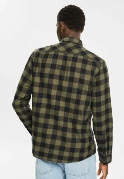 Edc By Esprit Regular Fit - Camisa - Khaki Green -Blends Moda Tienda bf4fc4406f6845a2926ef3be2ab165f9