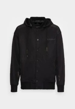 CARLO COLUCCI Unisex - Sudadera Con Cremallera - Black