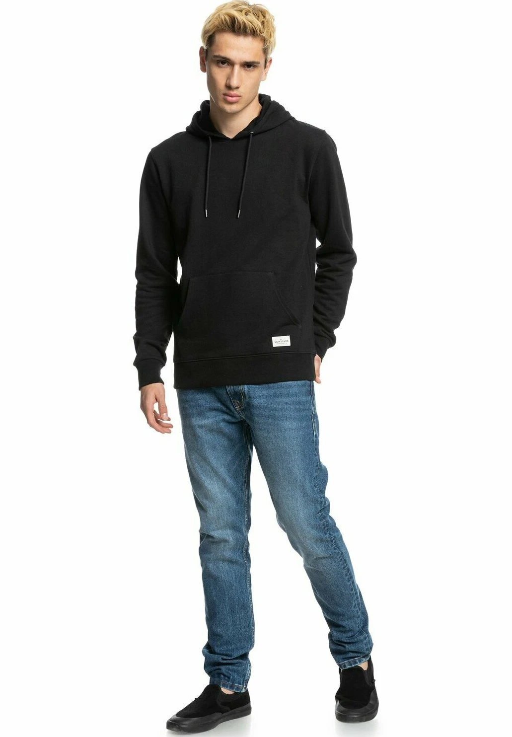 Quiksilver Jersey Con Capucha - Black 2 Quiksilver Jersey Con Capucha - Black - Imagen 2