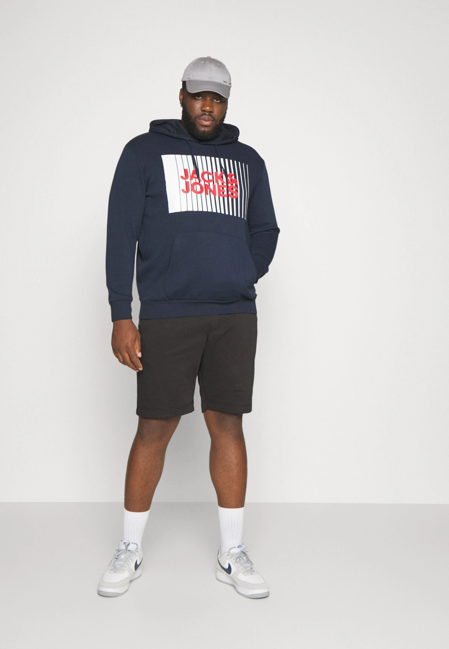 Jack & Jones Jjecorp Logo Hood Play - Sudadera - Navy 2 Jack & Jones Jjecorp Logo Hood Play - Sudadera - Navy - Imagen 2