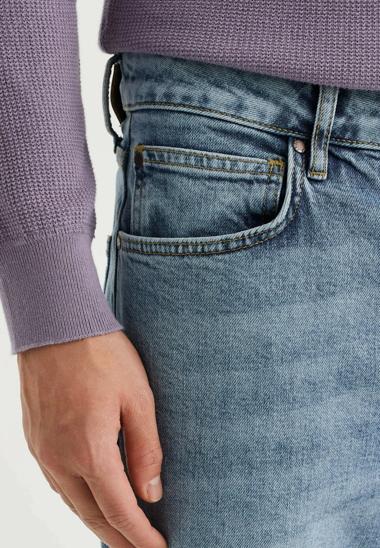 WE FASHION Met Comfort Stretch - Vaqueros Rectos - Blue 4 WE FASHION Met Comfort Stretch - Vaqueros Rectos - Blue - Imagen 4