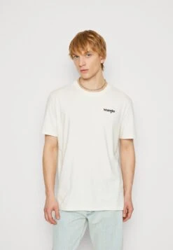 Wrangler Graphic Tee - Camiseta Estampada - Wornwhite