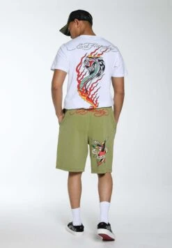 Ed Hardy True Till Death- Pantalones Deportivos - Green -Blends Moda Tienda c6d7495c9d1f4473a196b6e9a20f629e