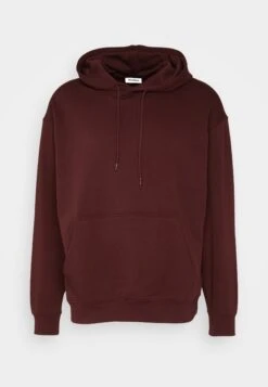 WEEKDAY Oversized Hoodie - Jersey Con Capucha - Dark Red -Blends Moda Tienda c70f8c621f084540835756eafd4ae289