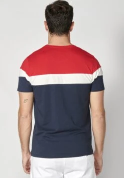 Koroshi Short Sleeve - Camiseta Estampada - Rojo Red -Blends Moda Tienda c789887edf3a493f80f2d467ca785600