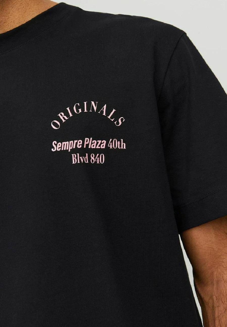 Jack & Jones Camiseta Estampada - Black 4 Jack & Jones Camiseta Estampada - Black - Imagen 4