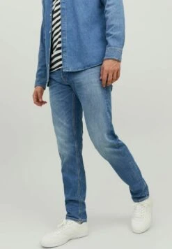 Jack & Jones Mike Wood Jos 381 - Vaqueros Rectos - Blue Denim