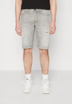 Denham Razor - Shorts Vaqueros - Grey Denim