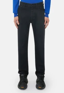 Trussardi 5 Pocket - Vaqueros Rectos - Black Sand