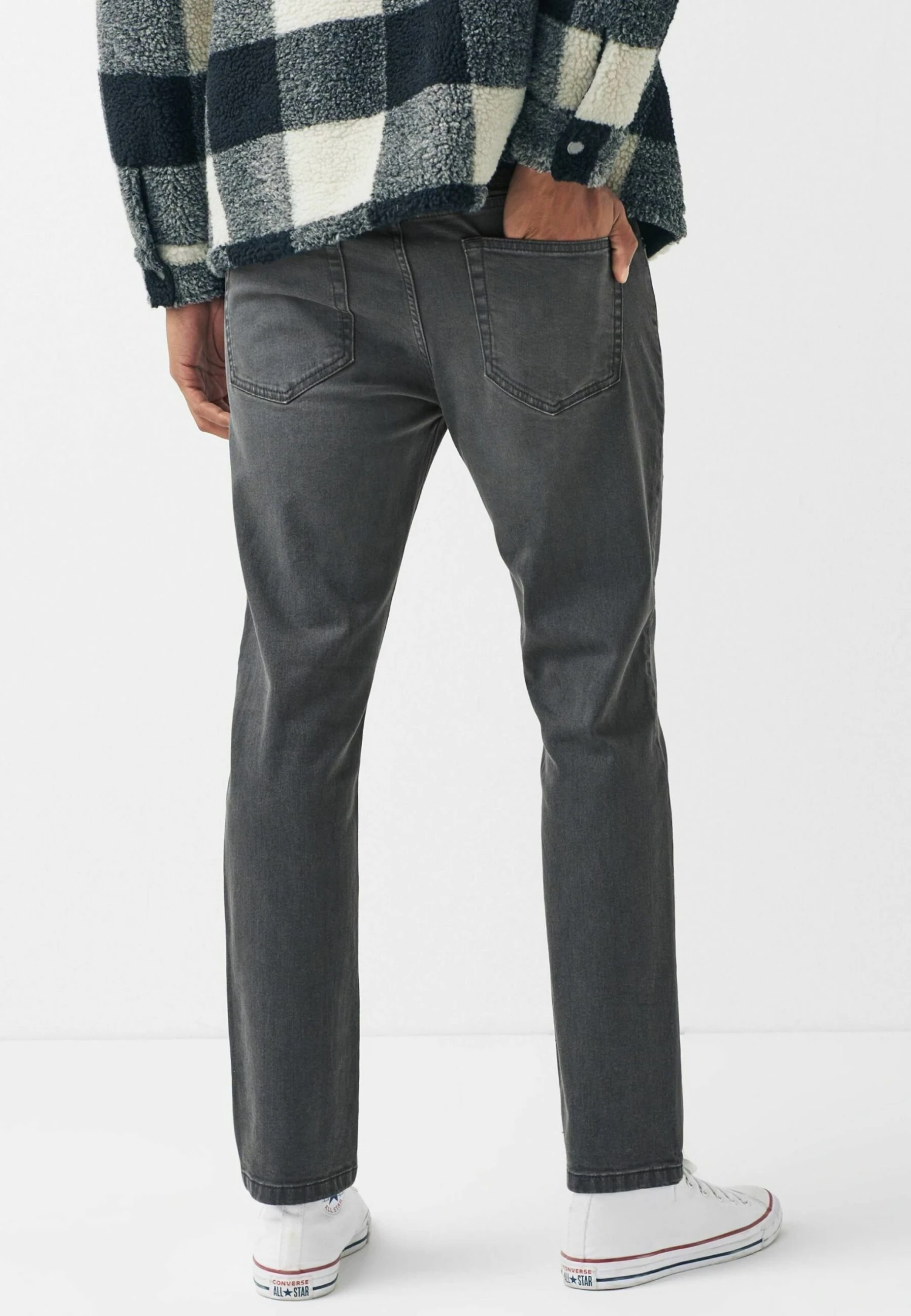 Next Essential Stretch - Vaqueros Rectos - Grey 2 Next Essential Stretch - Vaqueros Rectos - Grey - Imagen 2