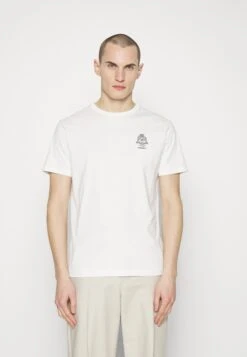 Hackett London Heritage Logo Tee - Camiseta Estampada - White