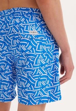 Wmgeometric - Bañador - Blue Aop -Blends Moda Tienda d02d6ead04ed42dca57c7a469454692a