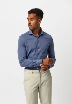 Profuomo Camisa - Mid Blue