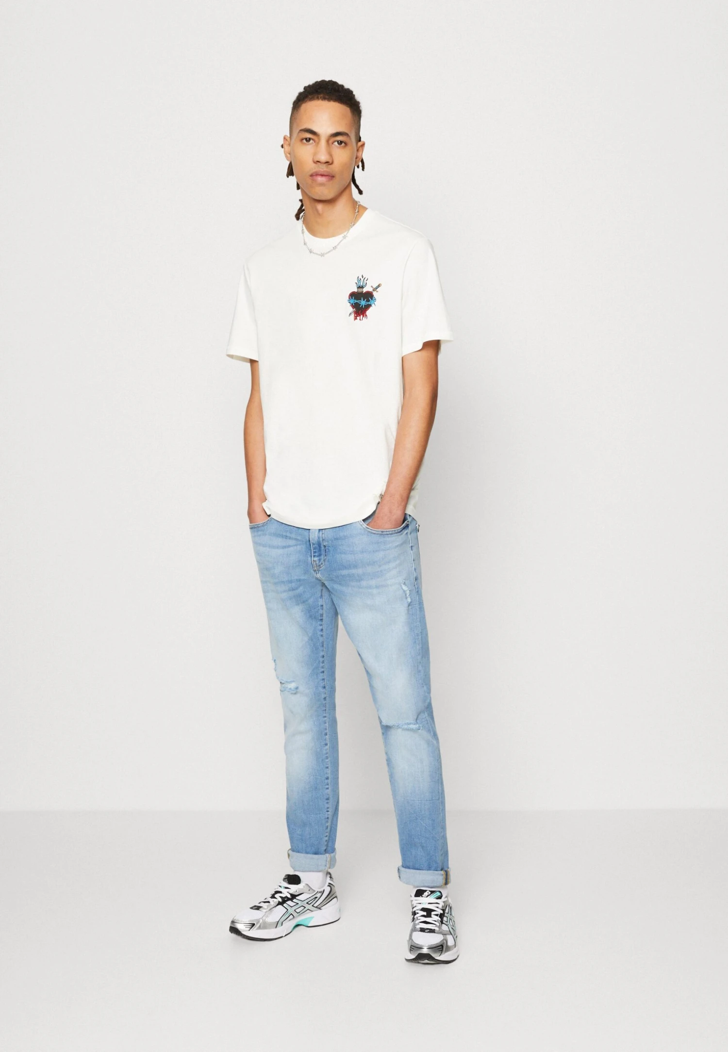 Only & Sons Onshardy Tee - Camiseta Estampada - Cloud Dancer 2 Only & Sons Onshardy Tee - Camiseta Estampada - Cloud Dancer - Imagen 2