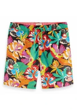 Scotch & Soda Mid Length Allove - Bañador - Blumen