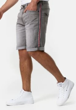 Indicode Jeans Shorts Vaqueros - Gray -Blends Moda Tienda d86c5f8a00f449eeb036f88b4e402f56