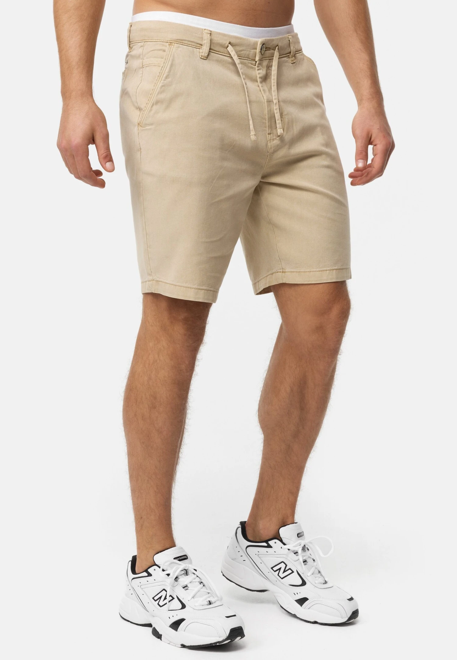 Indicode Jeans Vino - Shorts - Irish Cream 4 Indicode Jeans Vino - Shorts - Irish Cream - Imagen 4