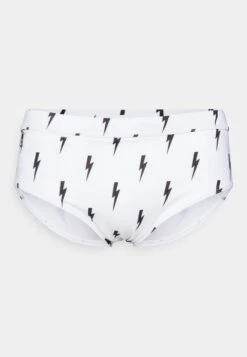 Neil Barrett Thunderbolt - Bañador - Weiß, Schwarz -Blends Moda Tienda d9870061fc8541849311aa8e800ff047