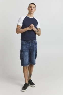 Prnordin - Shorts Vaqueros - Denim Middle Blue