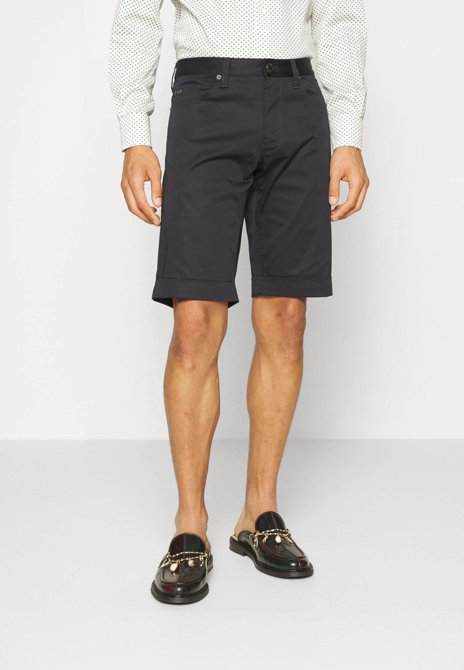 Emporio Armani Shorts - Blu Navy 1 Emporio Armani Shorts - Blu Navy