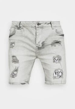 BRAVE SOUL Angola - Shorts Vaqueros - Light Grey -Blends Moda Tienda da9c9b96f3af4a3d8c3e8b05f279c294