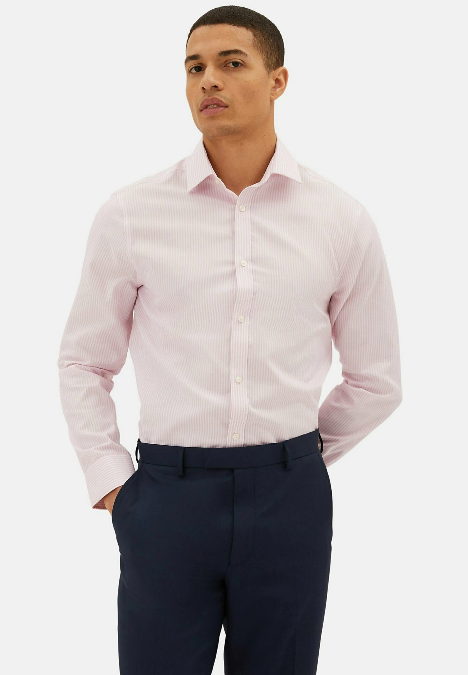 Marks & Spencer Non Iron Pure - Camisa Elegante - Pink 1 Marks & Spencer Non Iron Pure - Camisa Elegante - Pink