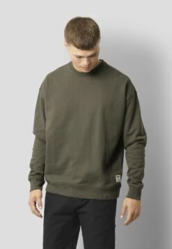 Fat Moose Nelson Crew - Sudadera - Beetle Green
