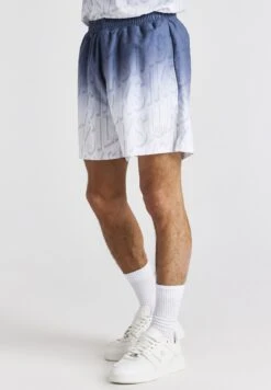 SikSilk Bañador - Navy & White