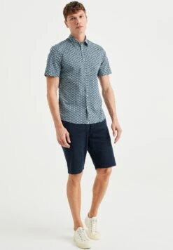 WE FASHION Met Dessin - Camisa - Blue -Blends Moda Tienda e0a4a349ba124e78a67371116f2b4fa7