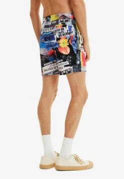 Desigual Newspaper - Bañador - Multi Coloured -Blends Moda Tienda e139426930e24f41b55df01d5e260ab3