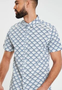 Threadbare Birchfield - Camisa - White -Blends Moda Tienda e2a38ec5abbf4c6cae4852918113b522