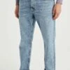 WE FASHION Met Comfort Stretch - Vaqueros Rectos - Blue