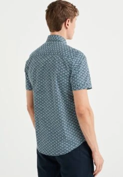 WE FASHION Met Dessin - Camisa - Blue -Blends Moda Tienda eaf1c7713ca14183953e2bfa7bc55af9