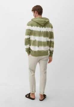 S.Oliver Mit Streifenmuster - Sudadera - Olivgrün -Blends Moda Tienda eca63d70256c448482b199fbb5c1f987