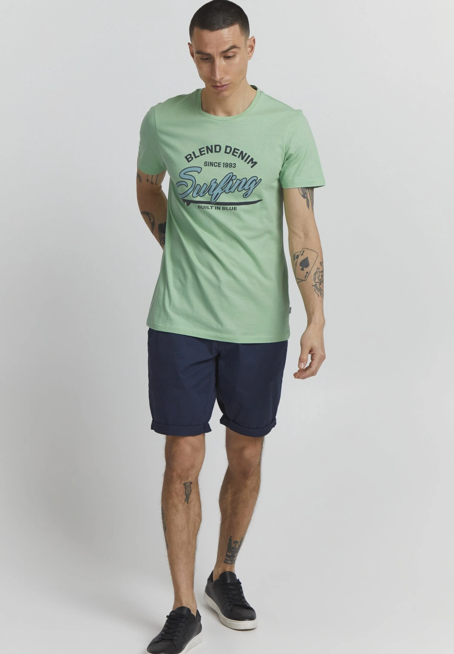 Blend Bhfingo Me - Camiseta Estampada - Hemlock 2 Blend Bhfingo Me - Camiseta Estampada - Hemlock - Imagen 2